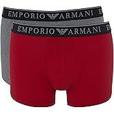 Emporio Armani Men's Eco Soft Touch Bamboo Viscose 2-Pack Trunk