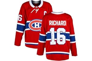Henri Richard Autographed Montreal Hockey FNTCS Jersey
