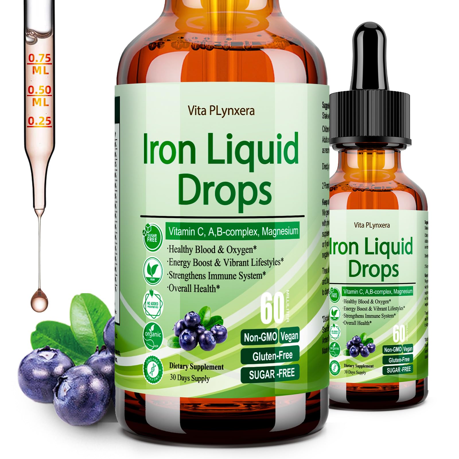Iron Liquid Drops