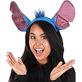 Disney Lilo & Stitch Stitch Headband for Adults & Kids - Plush Character Ears Costume Accessory - Officially Licensed