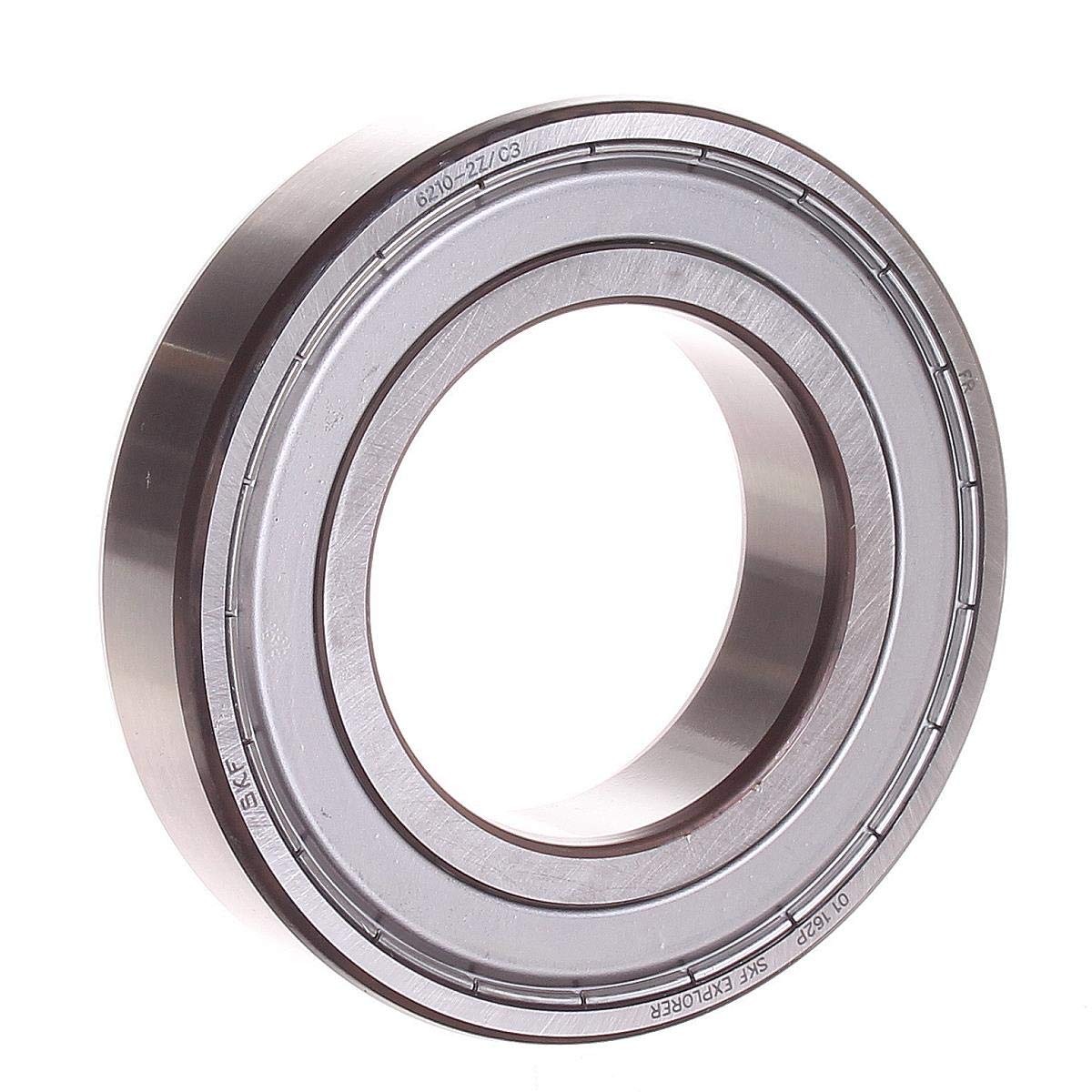 SKF Radial Deep Groove Ball Bearing, 50 ID, Bearing steel