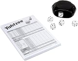 Hasbro Yahtzee Score Pad Board Game with Dice Cup Cards Chips Instructions view 5
