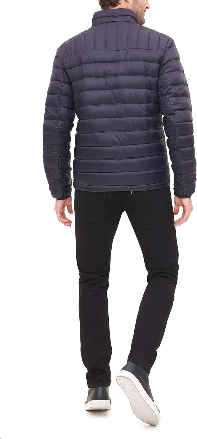 Tommy Hilfiger mens Packable Down Puffer Jacket at  Men’s Clothing store