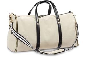 Kendall Country Carry On Bag for Women - Premium Convertible Garment Duffel for Travel, Great as a Garment Bag for Suits and Dresses, with Shoe Pocket and Cute Shoulder Strap