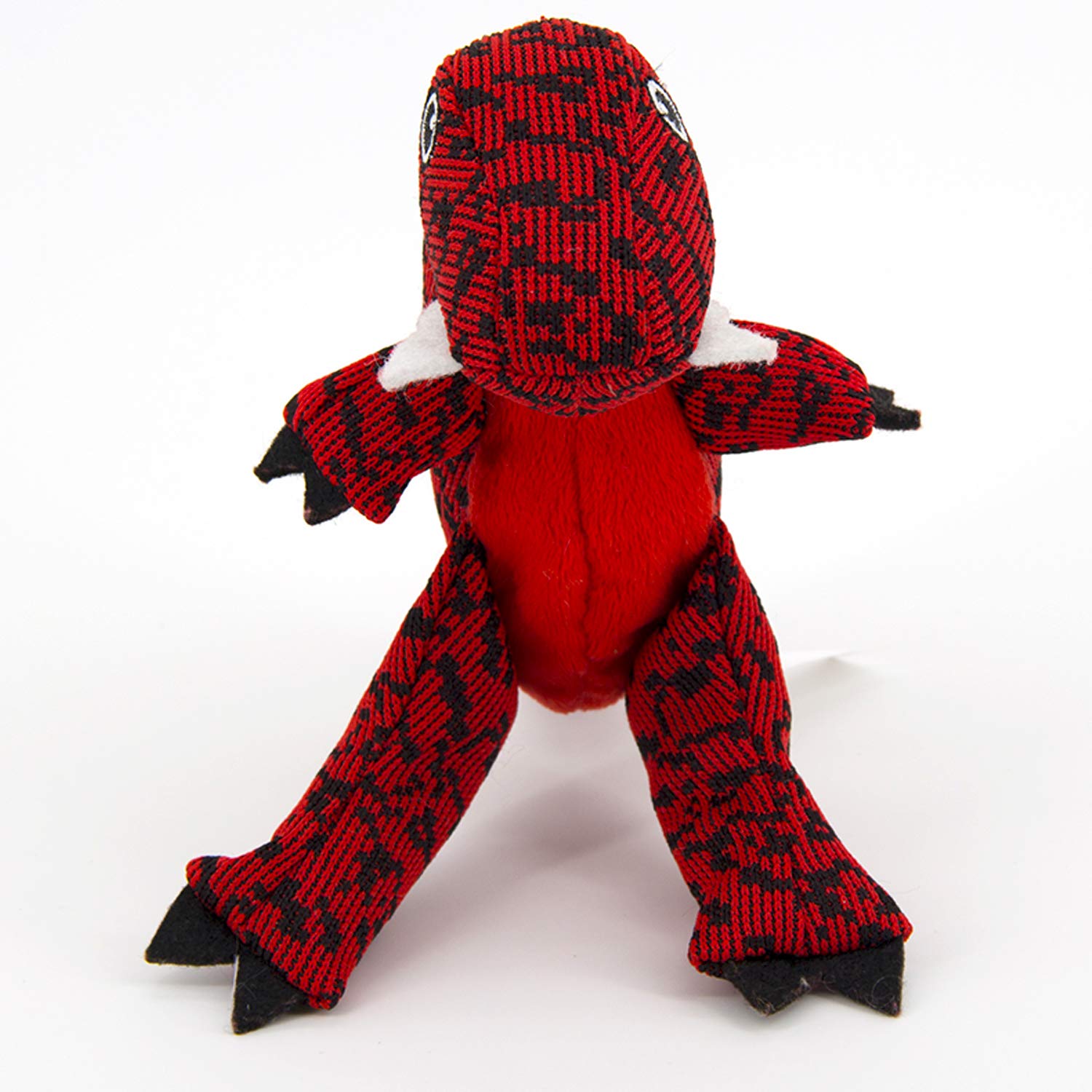 AXEN Cute Flyknit Durable Squeaky Dinosaurus Tyrannosaurus Dog Toy for Aggressive Chewers, 10\