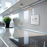 BG Electrical Fused Spur Switch 13A Double Pole Screwless Brushed Steel FBS50 view 6