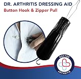 Dr. Arthritis Button Hook & Zipper Pull Aid for Seniors & Disabilities view 2