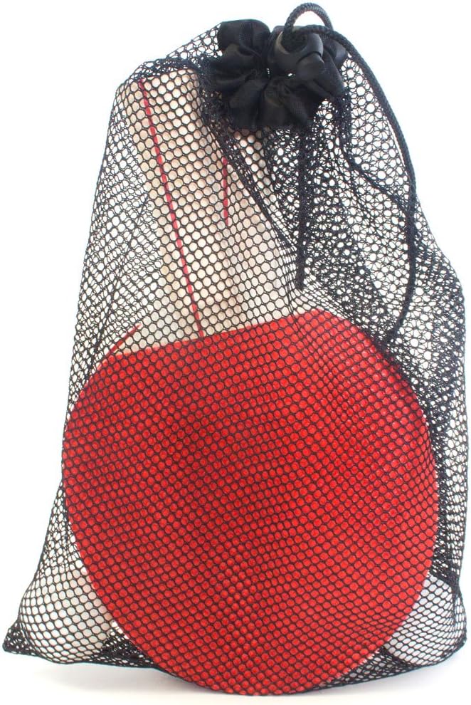 Anywhere Ping Pong Set with 2 Paddles & 3 Ping Pong Balls. Portable Retractable Table Tennis Net & Post (Black Net with 2 Paddles/3 Balls) : Sports & Outdoors