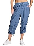 RBX Women's Plus Size Woven Lightweight Drawstring