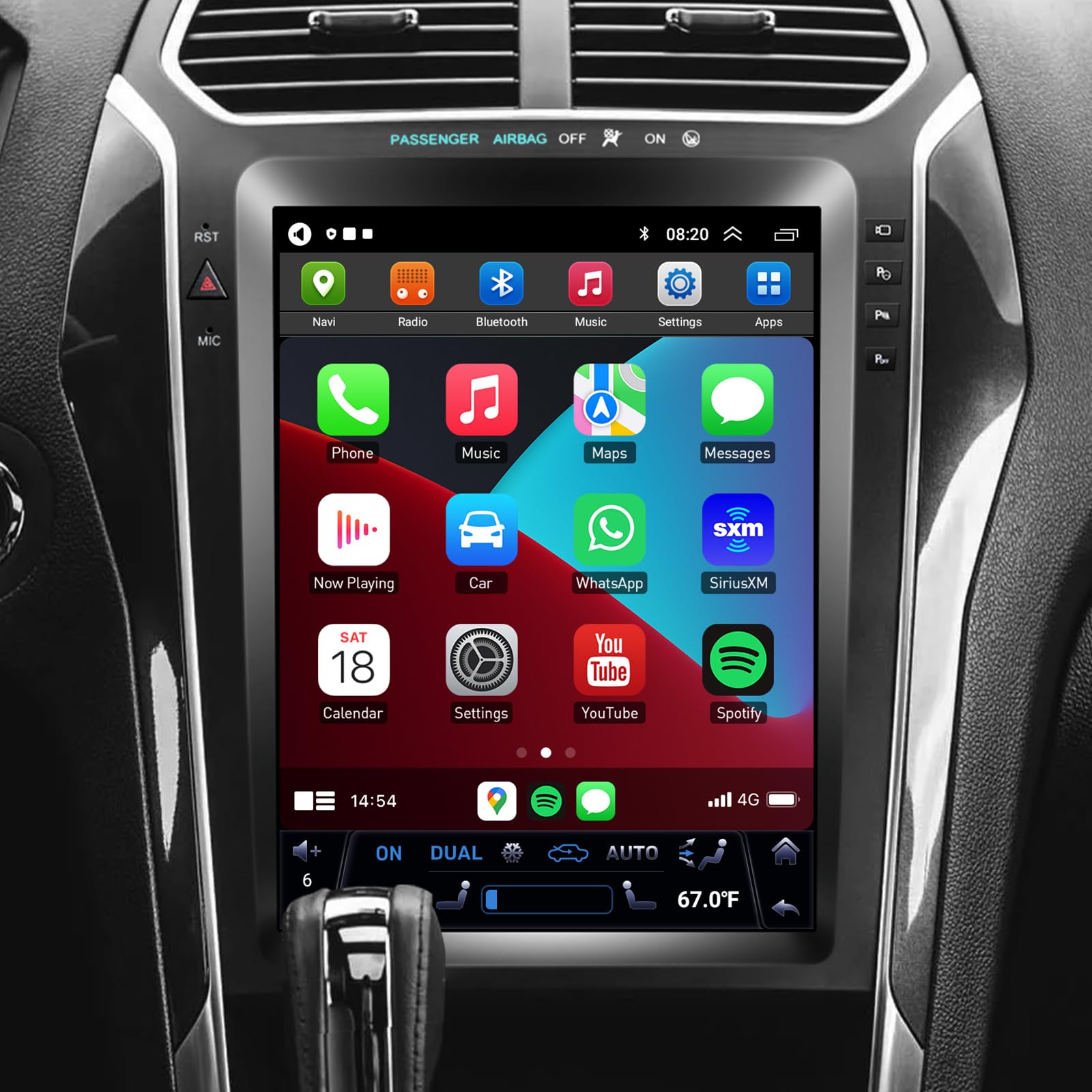 for Ford Explorer Radio Upgrade 2011-2019,Android