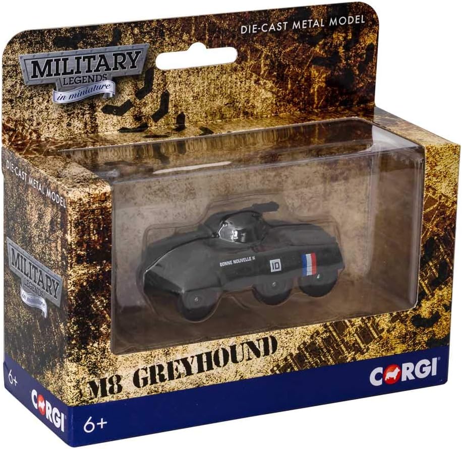 Corgi CS90640 MiM - M8 Greyhound - 14th Armoured Division - N-W Europe Show Case, Green - Image 4