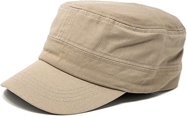 khaki army hat