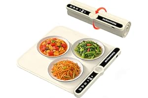 Small Warming Mat for Food Portable Rolled-up Silicone Food Warmers for Parties,Buffet,Countertop Electric Food Warming Mat 9