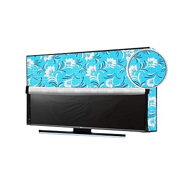Buy Jm Homefurnishings Waterproof Weatherproof And Dust Proof Led Smart Tv Cover For Samsung 55 Inch Ultra Hd 4k Series 7 55ru7100 Protect Your Lcd Led Tv Now Floral Print Online At Low Prices In