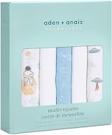 aden + anais Essentials Muslin Squares 60x60cm 5 Pack Space Explorers view 3