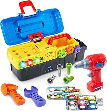 VTech Perforar y Aprender Caja de Herramientas: Amazon.es: Juguetes y juegos