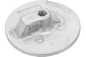 Srliya Anode Flat Trim Tab Plate, Aluminum Replacement Kit with Original Design for Mariner 35 Force 90 Mercruiser Alpha Brav