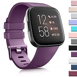 AK Sports Bands Compatible for Fitbit Versa, Soft