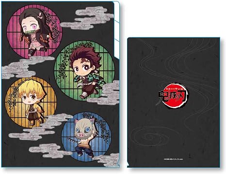 Amazon 鬼滅の刃 てくトコ クリアファイル 3ポケット アニメ 萌えグッズ 通販