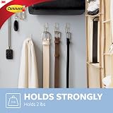 Command Clear Medium Wire Toggle Hooks with Adhesive Strips (10 Hooks, 12 view 6