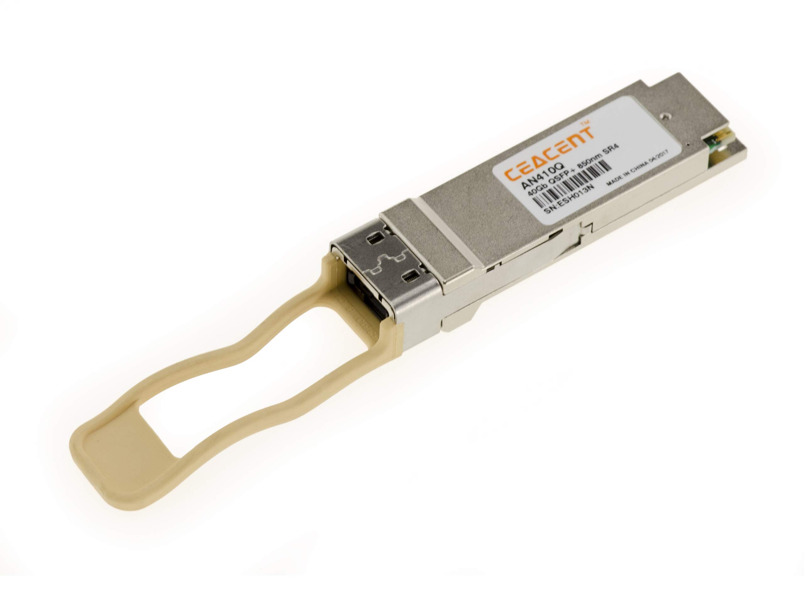 KALEA-INFORMATIQUE QSFP+ 40G Multimode Optical Fibre OM3 OM4 Transceiver Module. Wavelength 850nm. Range 100m