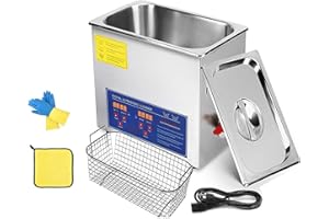 22L Commercial Ultrasonic Cleaner, Easy Operation, for Optical Shop Dentist Clinic Laboratory Jewelry Store Auto Parts Shop, 