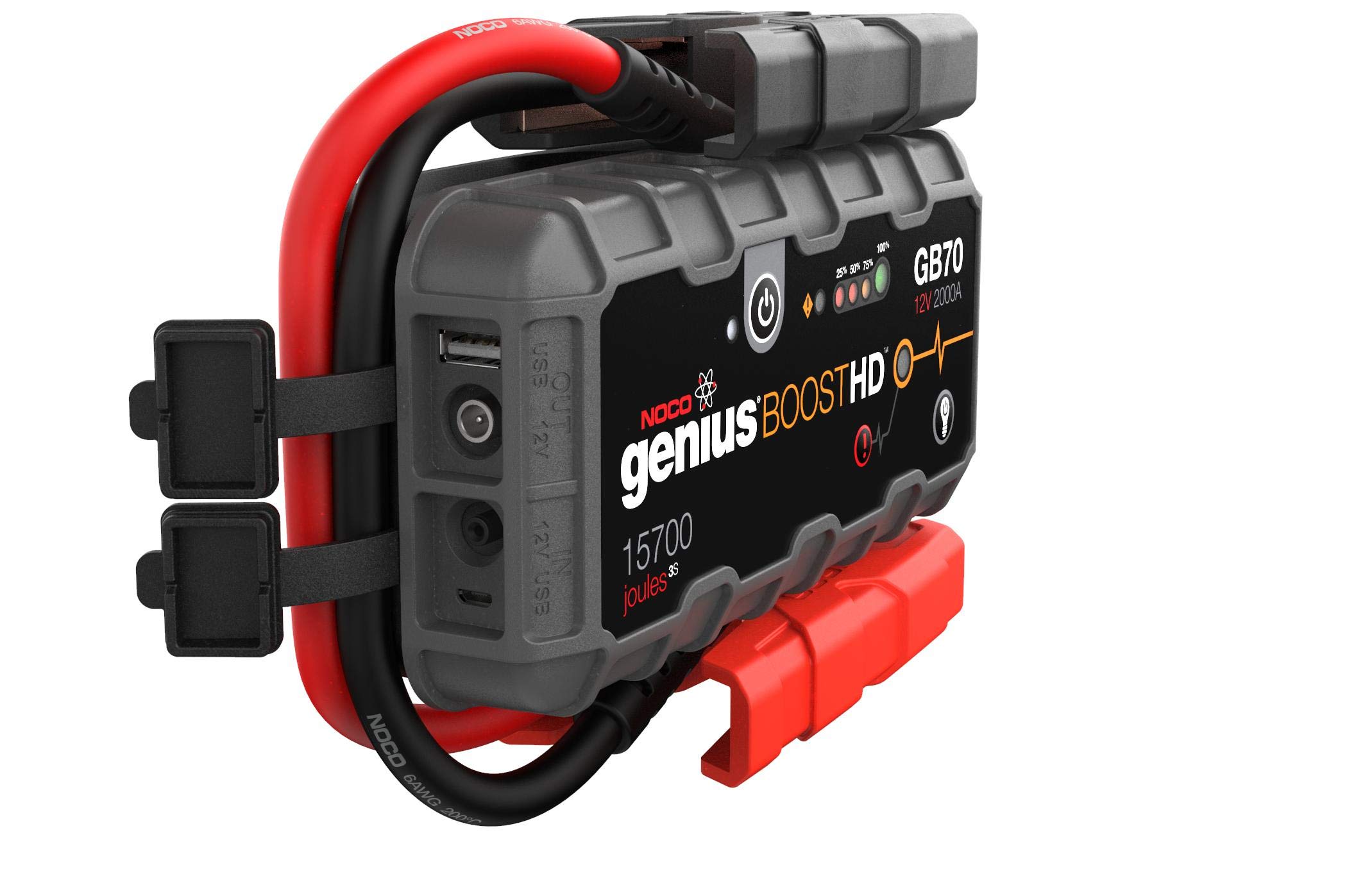 Galleon NOCO Genius Boost HD GB70 2000 Amp 12V UltraSafe Lithium Jump