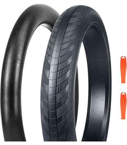 Pneumatico Per Bicicletta 26 "X 3.0 SLICK WHITE WALL O ALL BLACK BEACH - Foto 11