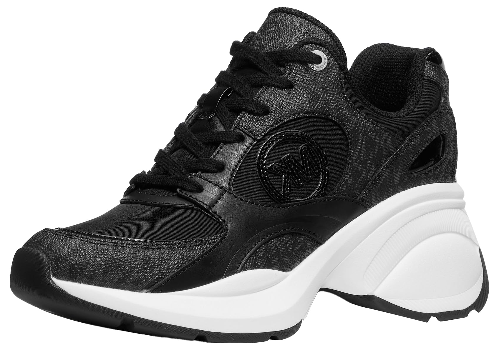 Michael Kors Women’s Zuma Trainer, Black, 11