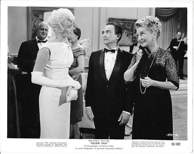 Pillow Talk Orig 8 X 10 Black White Still Doris Day Lee