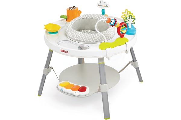 Skip Hop Baby Activity Center: Interactive Play Center with 3-Stage Grow-with-Me Functionality, 4mo+, Explore & More