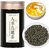 XIXICHA Ginseng Oolong Tea Loose Leaf Taiwan Ginseng Tea Ren Shen Gaoshan Ulong Tea High Mountain Oolong Natural Mellow and Sweet Taste 150g/5.3oz 人参乌龙茶