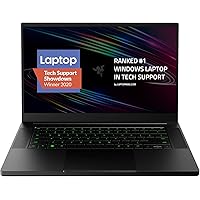 Razer Blade 15 Base Gaming Laptop 2020: Intel Core i7-10750H 6-Core, NVIDIA GeForce RTX 2060, 15.6" FHD 1080p 144Hz…