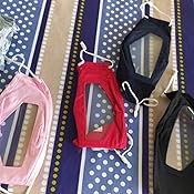 50 Pezzi Mascherine Visiera Adulti In Cotone - Protezione Antipolvere 3 Strati, Regolabili, Comfortevoli - Foto 9