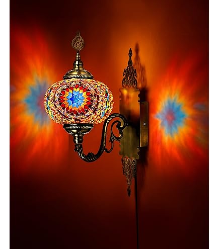 Treasures Of Morocco Henna Lamps & Sconces Moroccan Handmade Goat