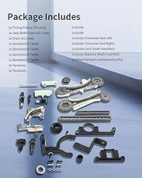 ECCPP Engine Timing Chain Kit suit for Ford
