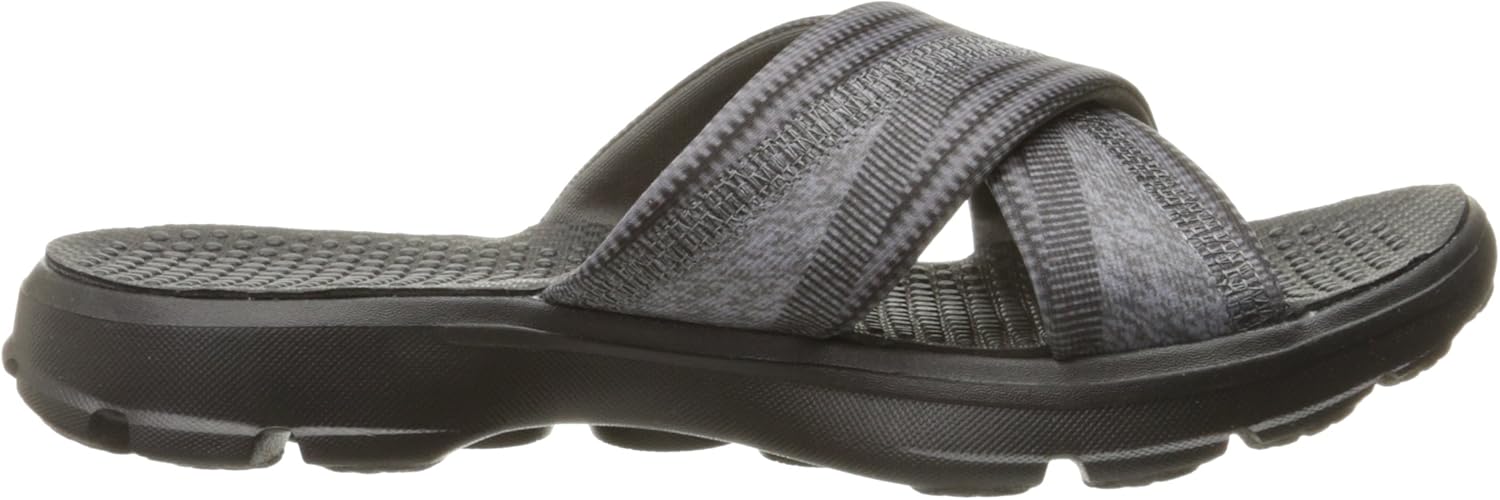 skechers women's performance go walk fiji flip flop