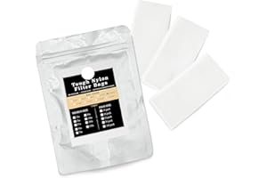GUTENBERG'S DANK PRESSING CO. Gutenberg's tough 2.5x4.5 inch nylon micron filter bags 25-50 Packs | tea filter bags | All Micron Sizes (25-Pack, 25 Micron)