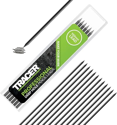 Tracer Replacement Lead Set 12 x 2.8mm Graphite Leads for Tracer Pencil
