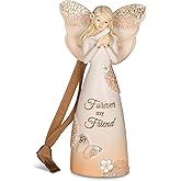 Pavilion Gift Company 19080 Forever Friend Angel Figurine/Ornament, 4-1/2-Inch, Gold