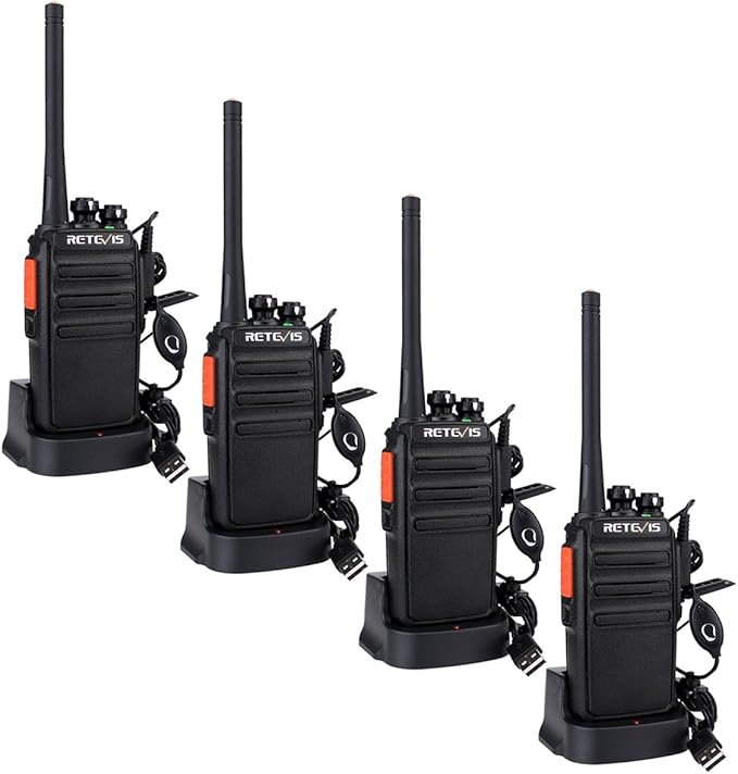 Retevis RT24 Plus Funkgeräte Set Walkie Talkies 16 Kanäle IPx4