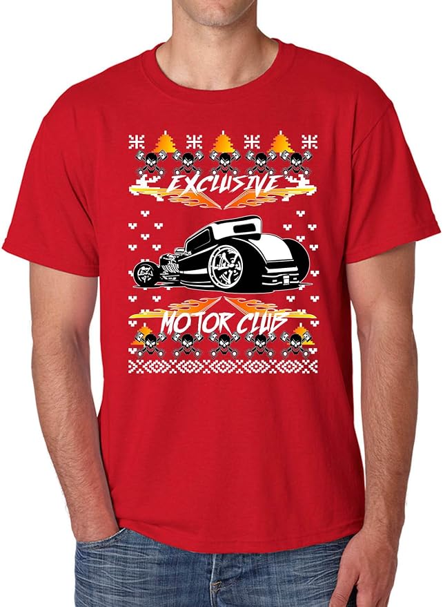 hot rod christmas shirt
