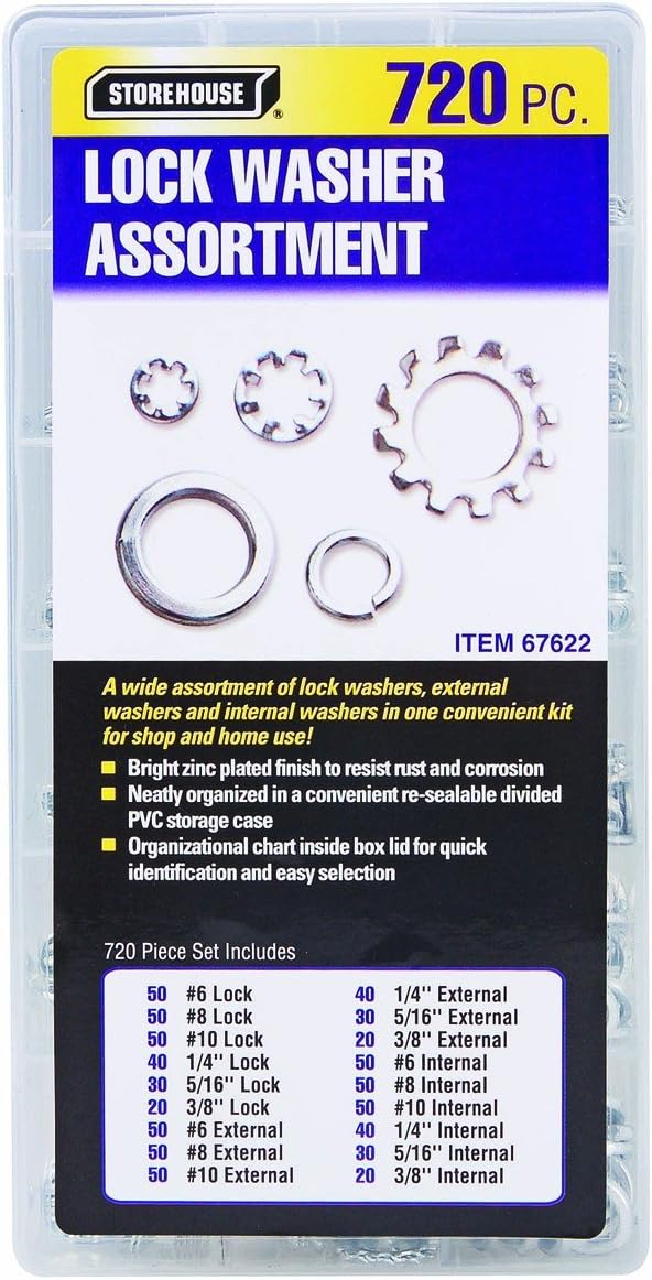 Amazon Com 7 Piece Lock Washer Set Home Improvement