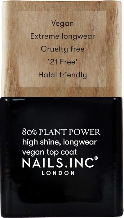 Nails.Inc Plant Power Nail Polish 14ml Vegan 21 Free Formula Long Lasting