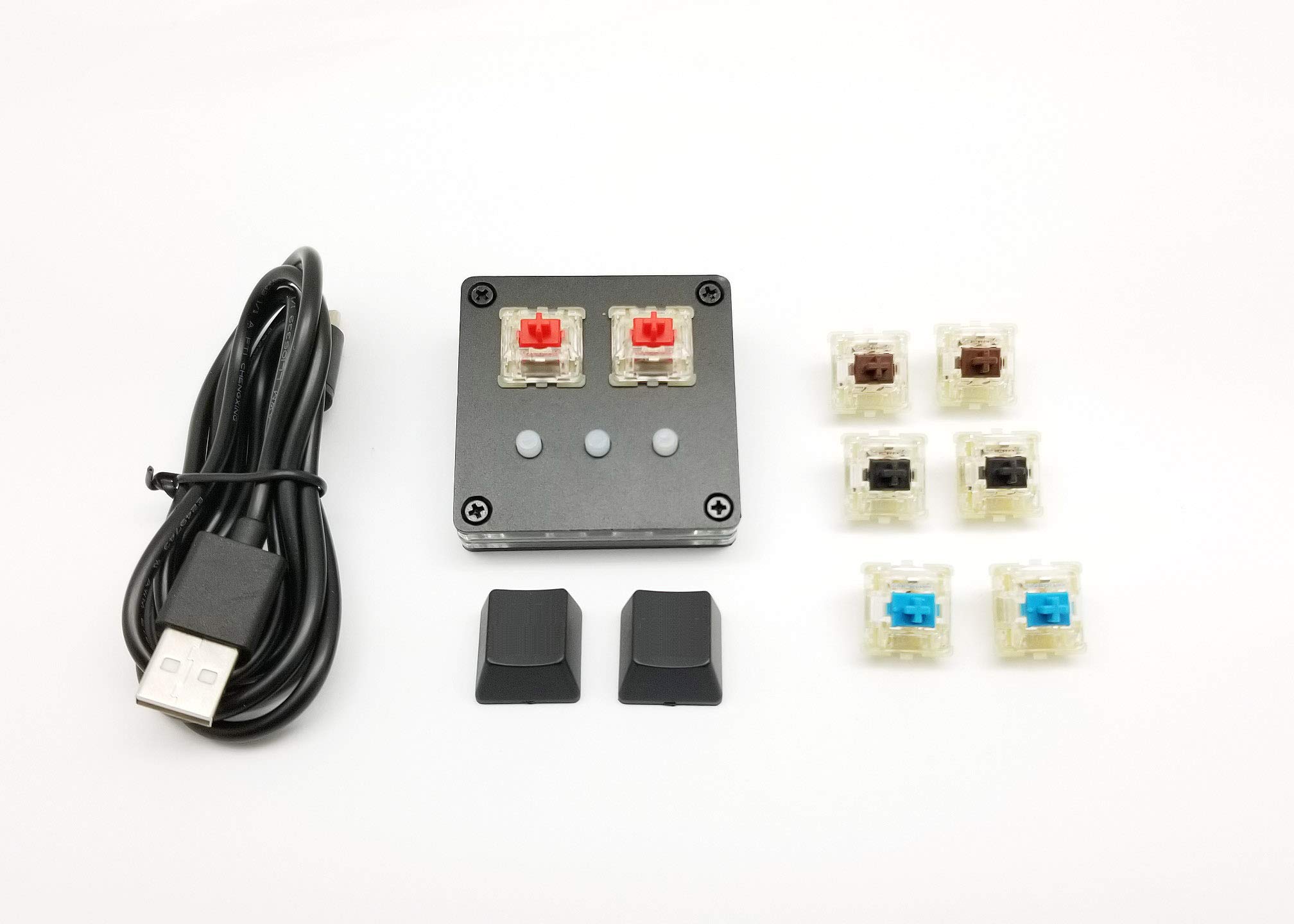NONO Pro-Version Keypad, compatible with OSU! Rhythm Games Keypad (with 4 Pairs Cherry MX Speed Switch)