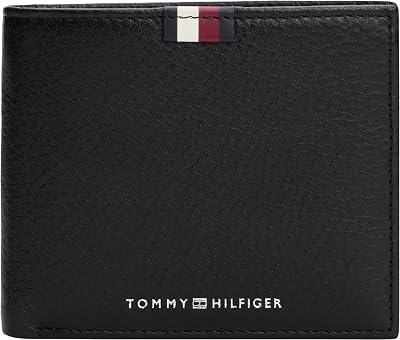 Herren Geldbeutel aus Leder, Schwarz (Black), Einheitsgröße