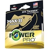 Power Pro Max-8 Braided Line 50lb 333yd Multicolor