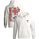 Marvel Spider-Man Mens Graphic Hoodies - Breathable Soft Fleece Cotton-Blend Pullover Sweatshirt Hoodies for Men