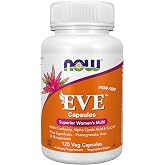 NOW Supplements, Eve&trade; Women's Multivitamin, Iron-Free, 120 Veg Caps