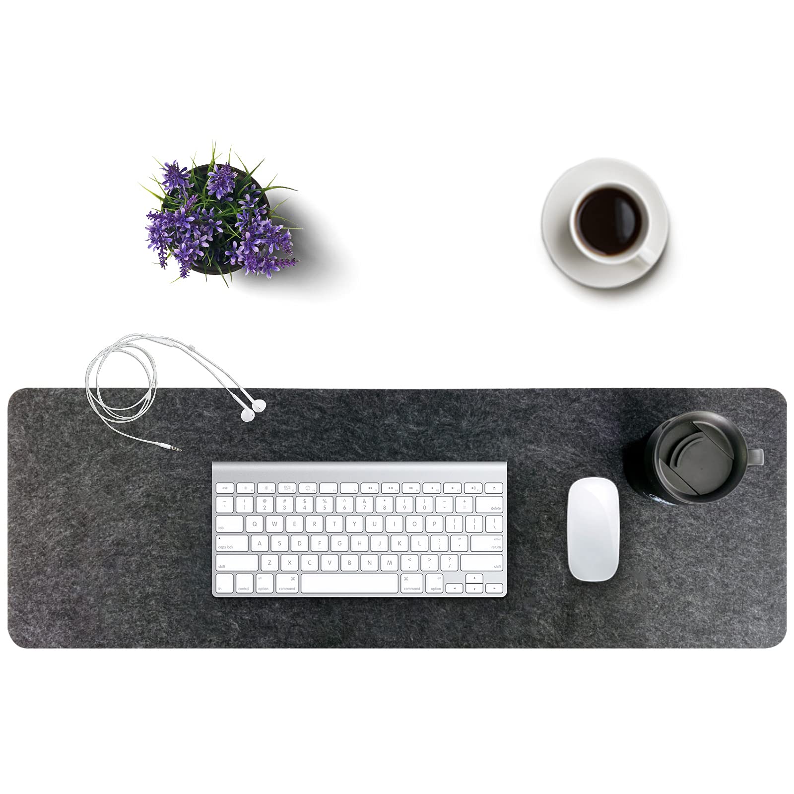 Mua Felt Desk Mat | Computer Mat for Desk(36x12Inches) | Large Felt ...